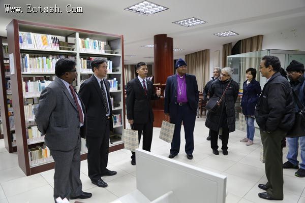 印度教会代表团来访我院 印度教会代表团来访我院